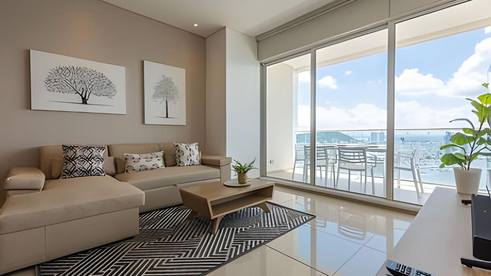 ¡espectacular Vista A La Bahía! Piso 26 H2 Hyatt Apartamento Cartagena