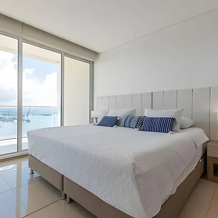 ¡espectacular Vista A La Bahía! Piso 26 H2 Hyatt Cartagena