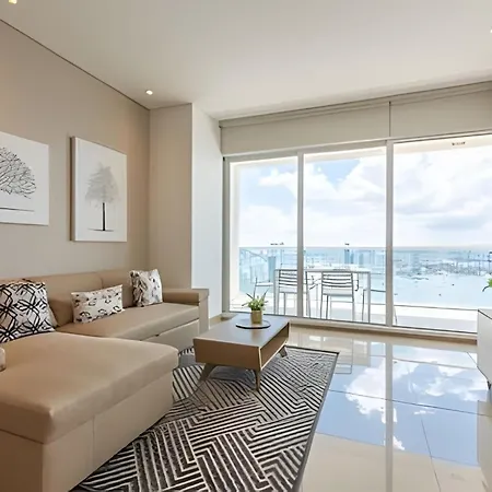 ¡espectacular Vista A La Bahía! Piso 26 H2 Hyatt Apartamento