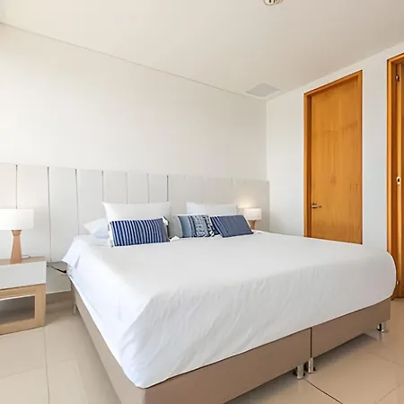 ¡espectacular Vista A La Bahía! Piso 26 H2 Hyatt Apartamento Cartagena