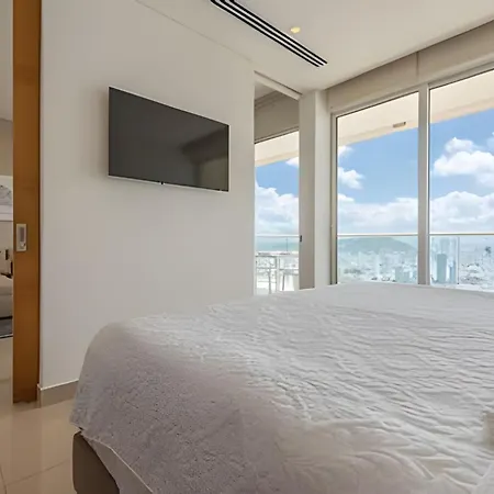 Apartamento ¡espectacular Vista A La Bahía! Piso 26 H2 Hyatt Cartagena