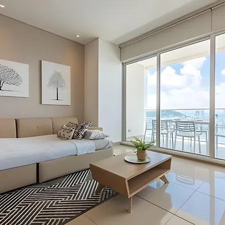 ¡espectacular Vista A La Bahia! Piso 26 H2 Hyatt Cartagena